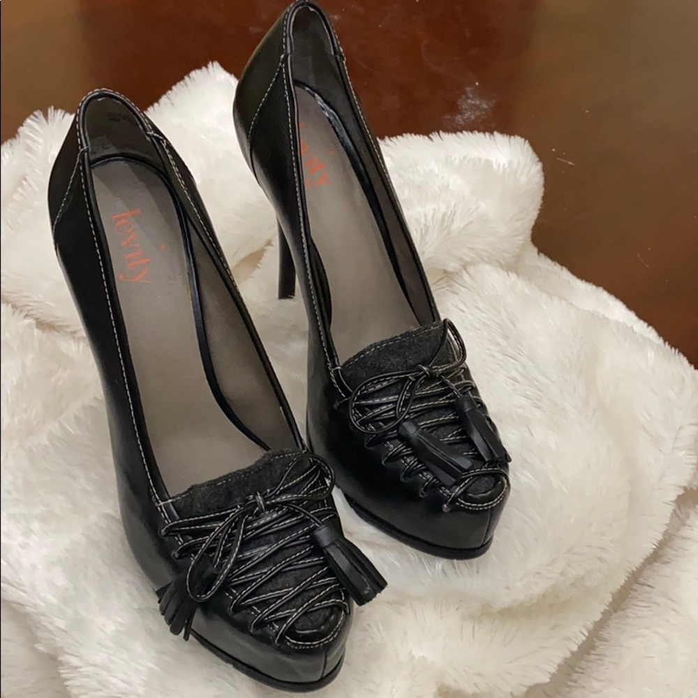 Sexy Black Stiletto Heels